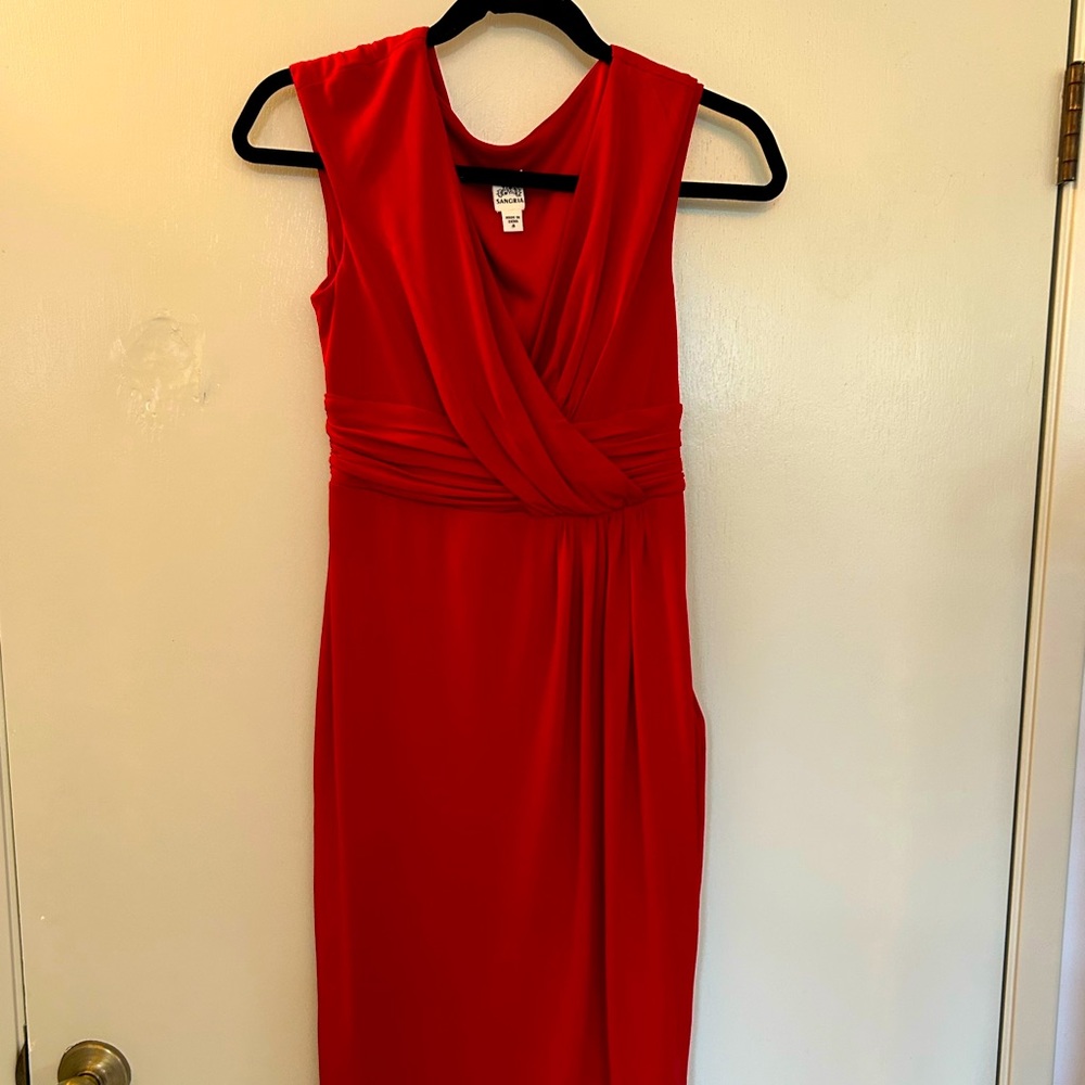 Fun Red Dress by Sangria.  Size 4.